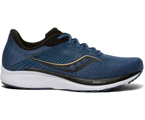 Tenis Saucony Guide 14 Hombre Zapatillas Running Storm / Frost México MX-730-RV